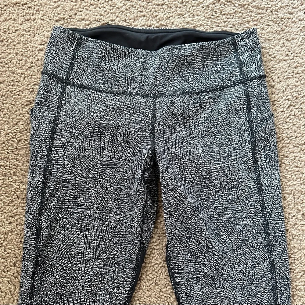 Lululemon Athletica Pace Rival High Rise Crop 19